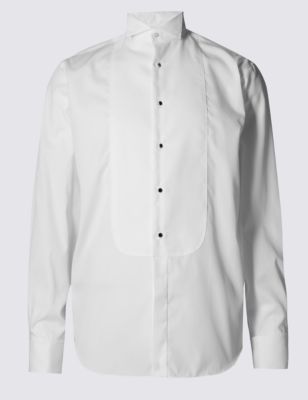 Pure Cotton Long Sleeve Shirt with Pocket
